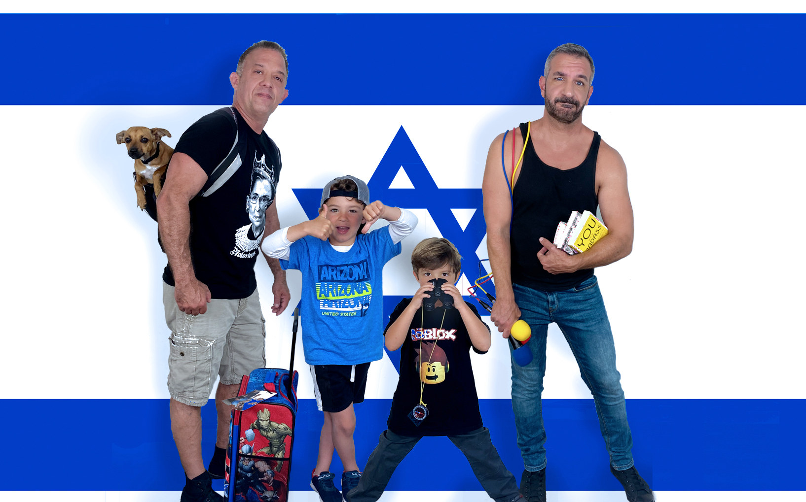 Daddy Squared Around The World: Israel