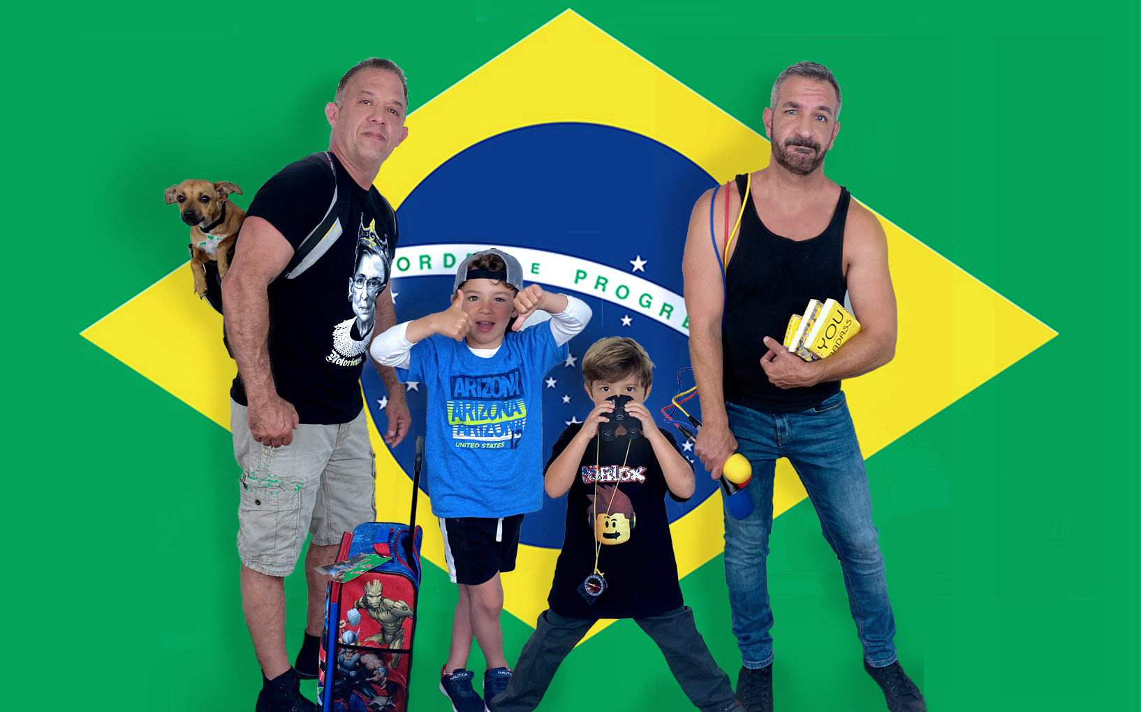 Daddy Squared Around The World: Brazil