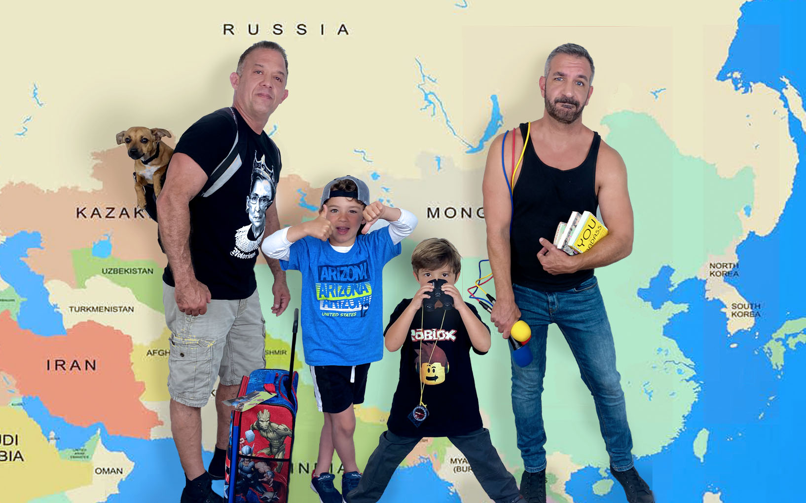 Daddy Squared Around The World SEASON FINALE: Russia, China, Iran