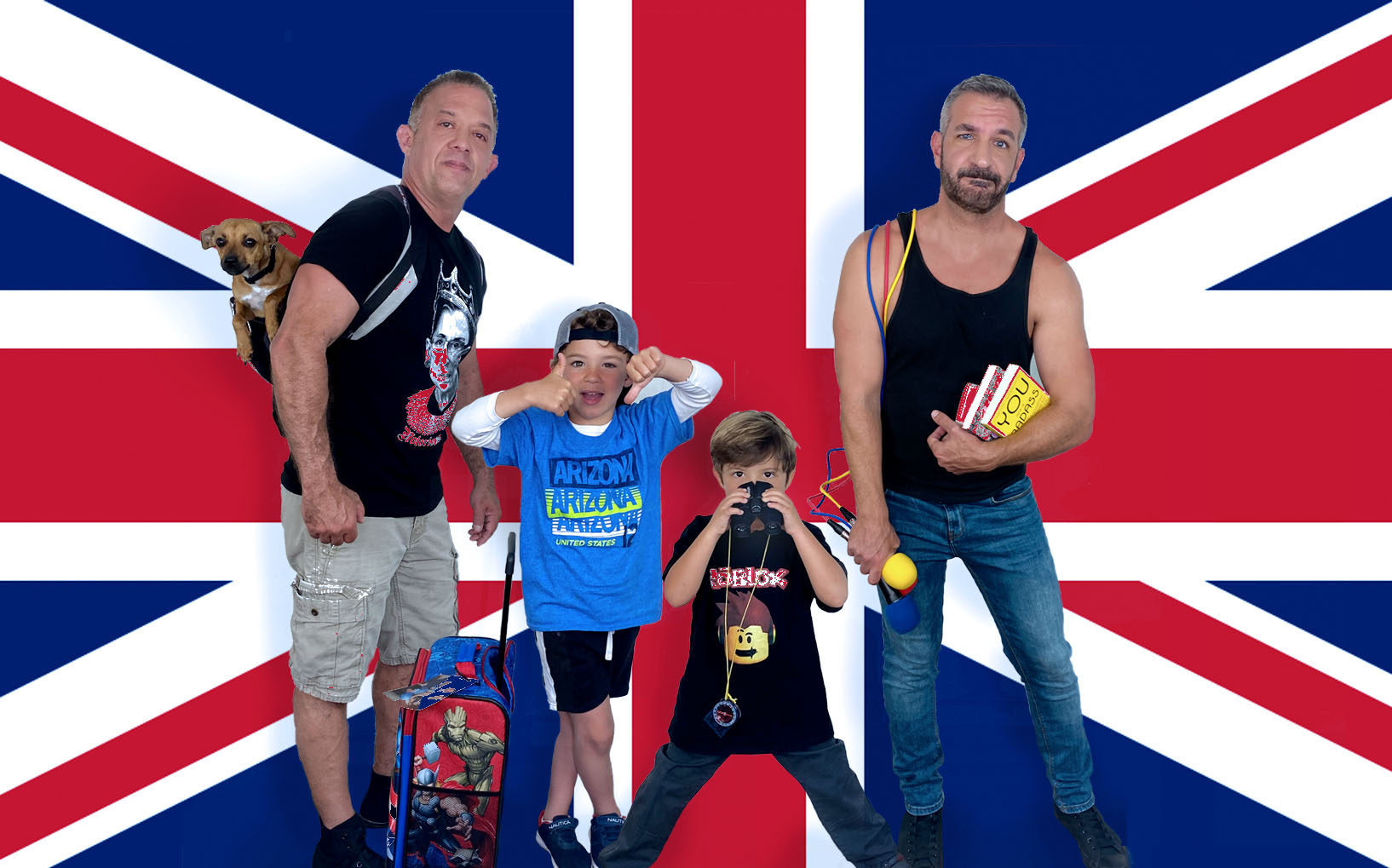 Daddy Squared Around the World: United Kingdom
