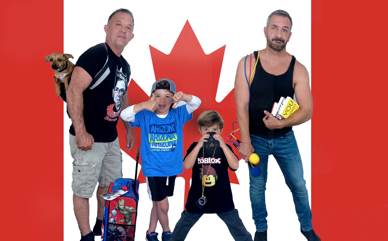 Daddy Squared Around the World: Canada