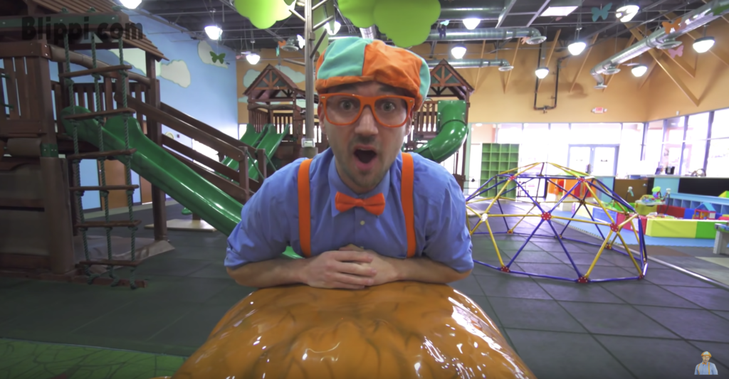 Vegas With Kids: Blippi goes to Kids Time Indoor Play